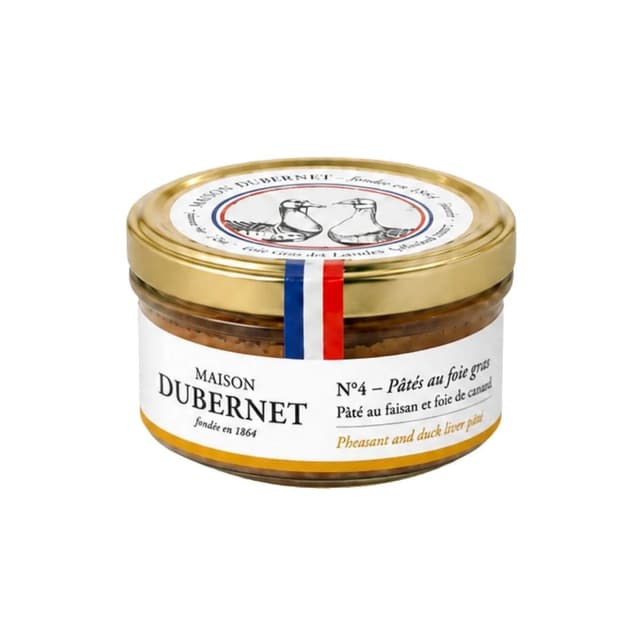 3365476000877 - Maison Dubernet - Pâté de Faisan au foie gras de canard 30% en bocal