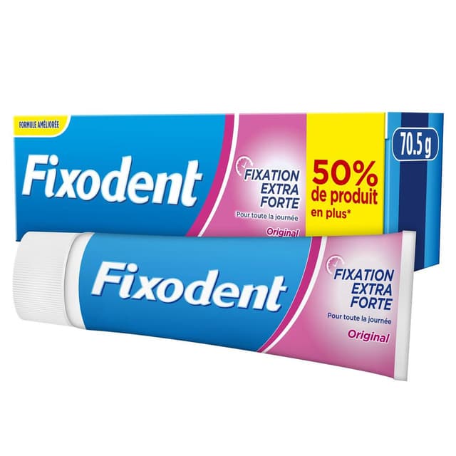 8006540331477 - Fixodent - Crème adhésive pour prothèses dentaires