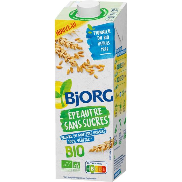 3229820802077 - Bjorg - Epeautre sans Sucre Boisson Végétale Bio
