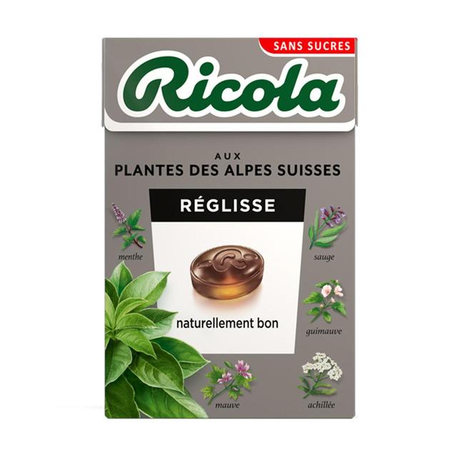 7610700612477 - Ricola - Bonbons suisses aux plantes, réglisse