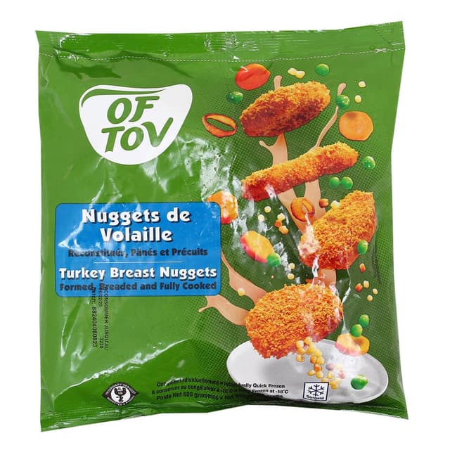 7290019204077 - Of Tov - Nuggets de volaille panés et précuits