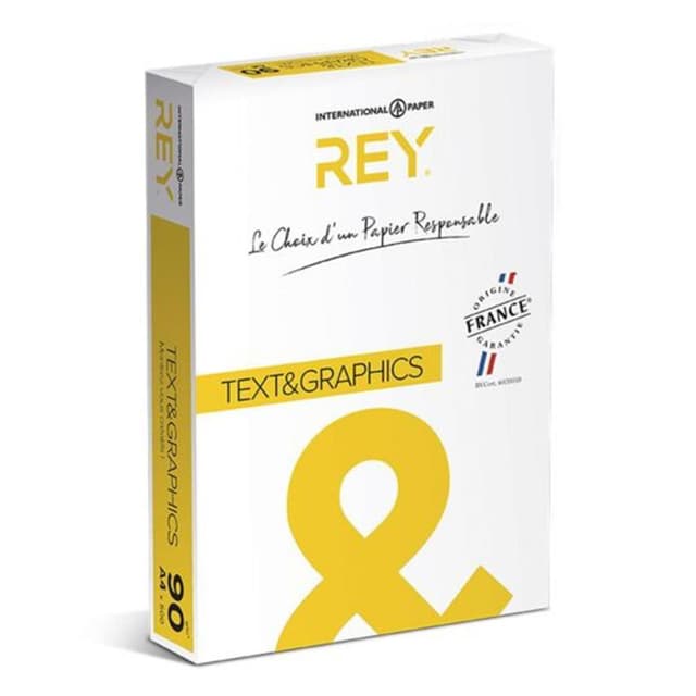 3141720145477 - Rey - Ramette papier Text & Graphics A4 90 g