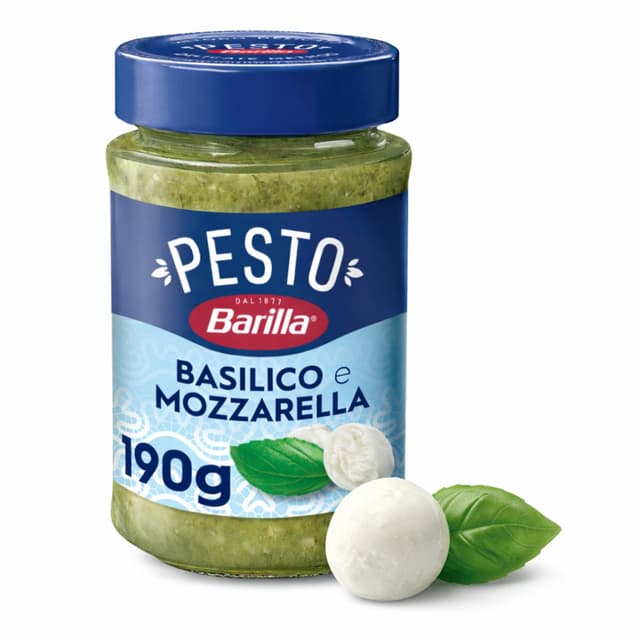 8076809586177 - Barilla - Sauce Pesto Basilic et Mozzarella