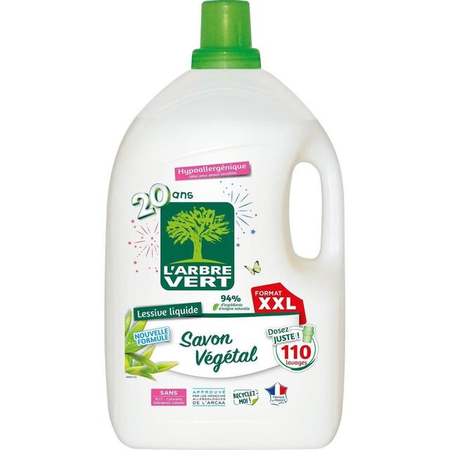 3450601046377 - L'arbre Vert - Lessive hypoallergénique au savon végétal