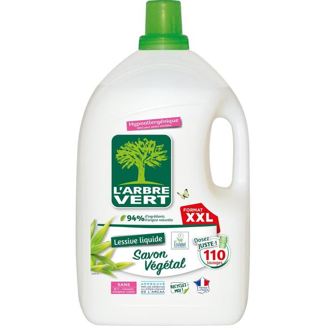 3450601046377 - L'arbre Vert - Lessive hypoallergénique au savon végétal