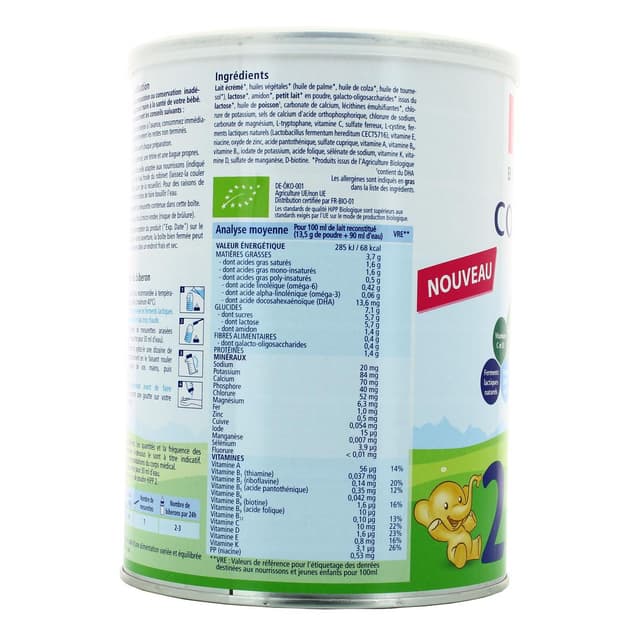 4062300367777 - Hipp - Lait bébé en poudre Combiotic Bio épaissi 2ème âge, 6-12 mois