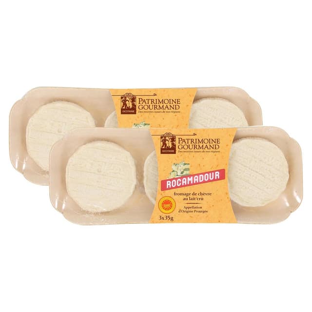 2050000377877 - Patrimoine Gourmand - Rocamadour au lait cru de chèvre AOC