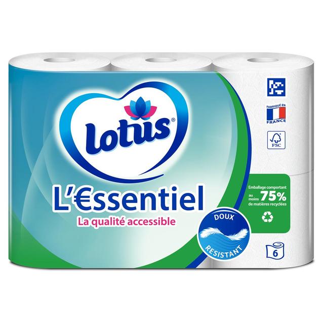 7322542258477 - Lotus - Papier toilette l'Essentiel