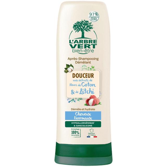3450601028977 - L'Arbre Vert Bien-Etre - Après-Shampooing douceur fleurs de coton et extraits de litchi