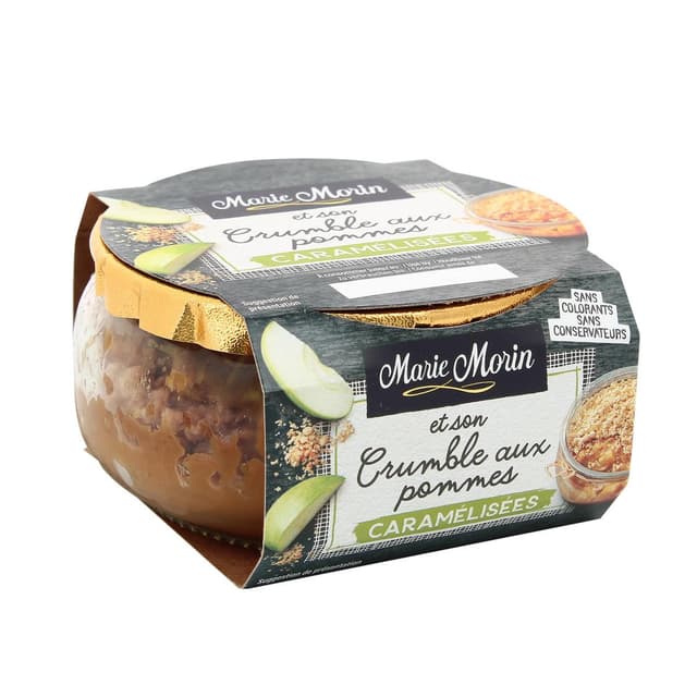 3372900009177 - Marie Morin - Crumble aux pommes caramélisées