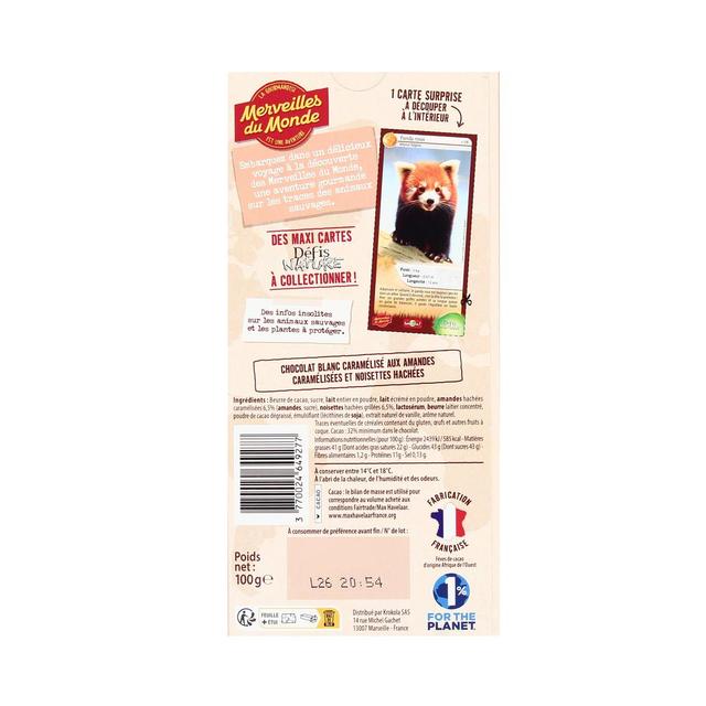 3770024649277 - Merveille Du Monde - Tablette Noisettes et Amandes pilées