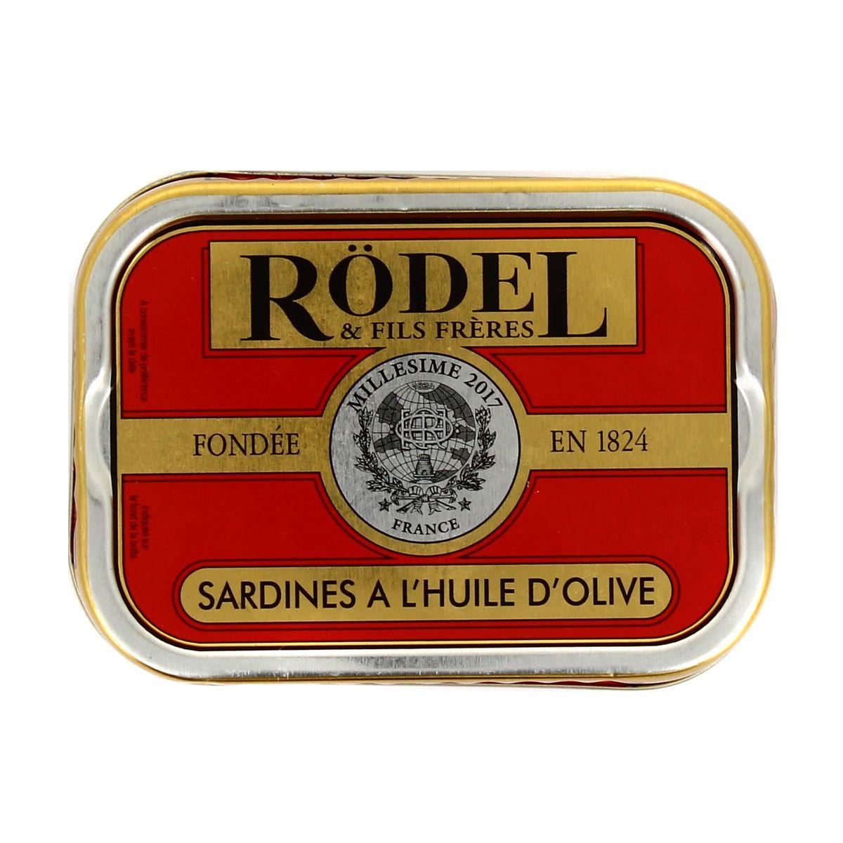 Rödel - Sardines Millésimées à l'Huile d'Olive