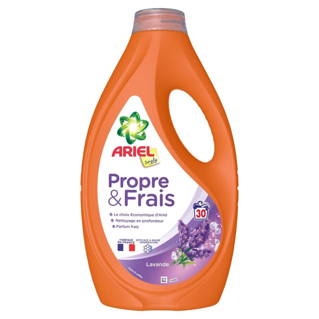 8700216591478 - Ariel Simply - Lessive liquide lavande