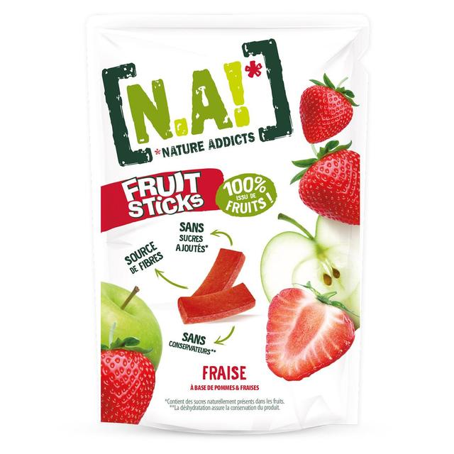 3609200001878 - N.A! Nature Addicts - Sticks de fruits fraise