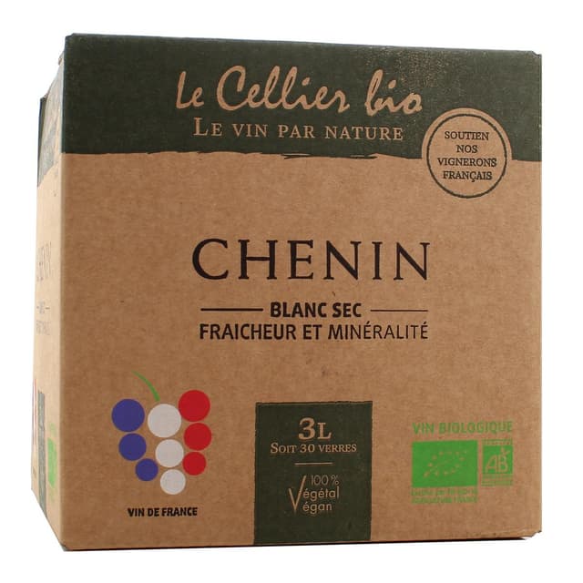 3760056652178 - Vin De France blanc - Les 4 Coins Chenin Bio