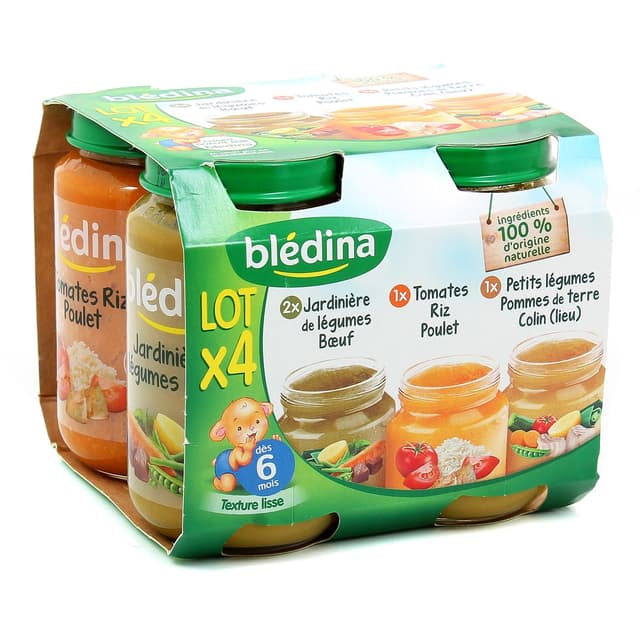 3041091022578 - Blédina - Assortiment de recettes dès 6 mois