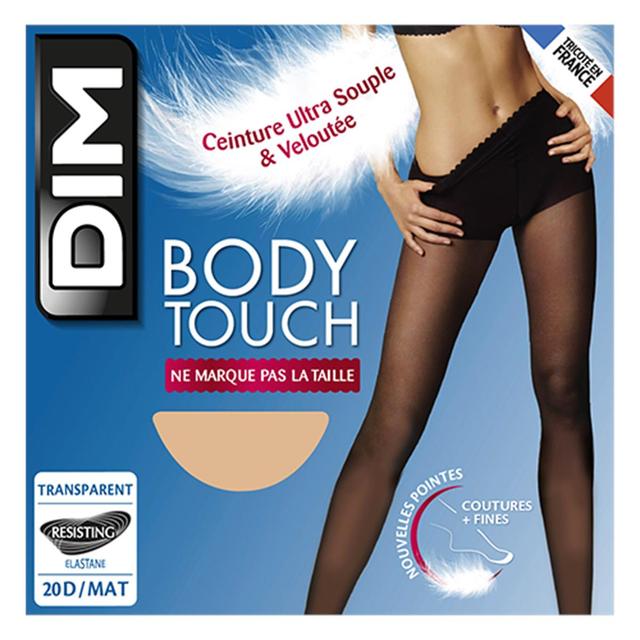 3040523754278 - Dim - Collant Body Touch transparent Peau Dorée 20D