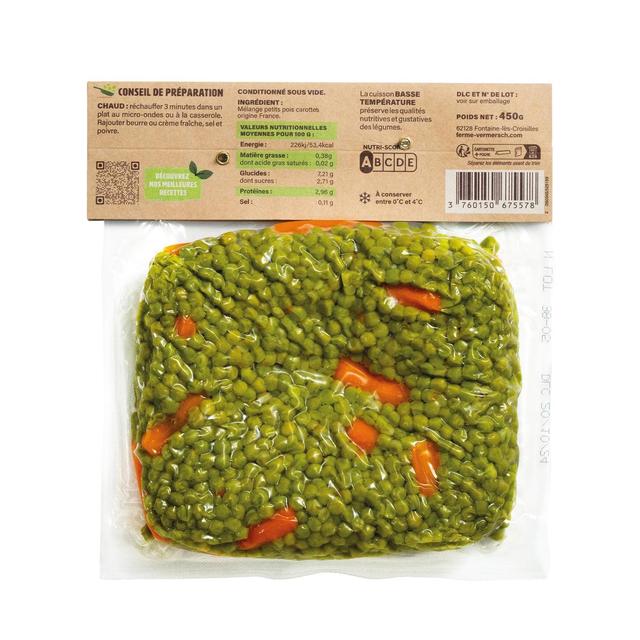 3760150675578 - Ferme Vermersch - Petits Pois & Carotte Cuits