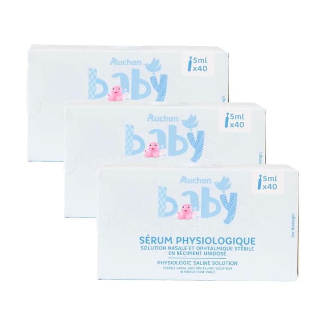2050000416378 - Auchan Baby - Sérum physiologique
