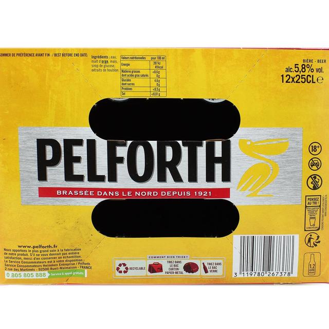 3119780267378 - Pelforth - Bière blonde 5.8°