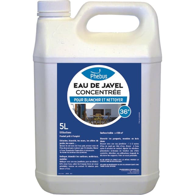 3077317119678 - Phébus - Eau de Javel concentré pour blanchir et nettoyer 36°