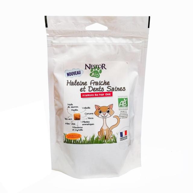 3700654000179 - Nestor Bio - Haleine Fraîche et Dents Saines Bio Pour Chat