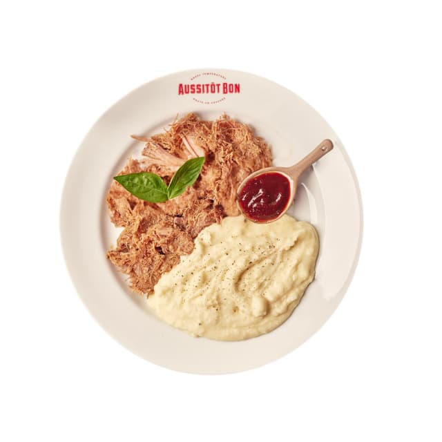 3701565400379 - Aussitôt Bon - Pulled Pork, Ecrasé de Pomme de Terre