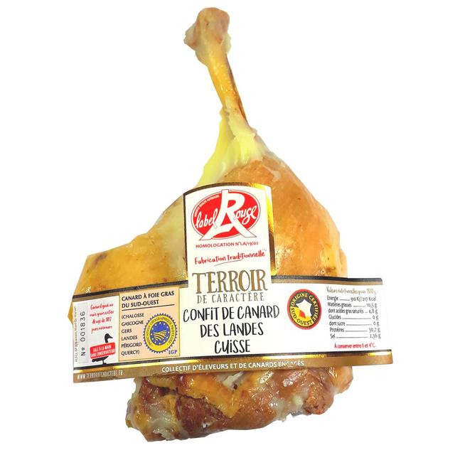 3356652420879 - Terroir de Caractère - Cuisse de Canard Confite Label Rouge des Landes IGP