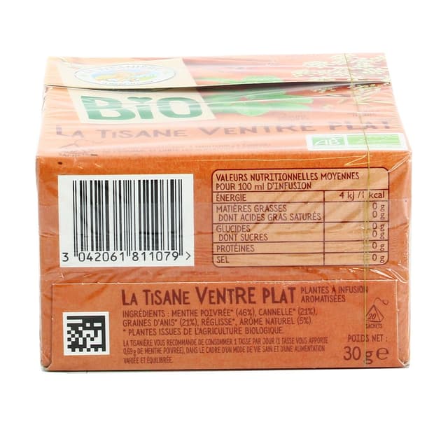 3042061811079 - La Tisanière - La Tisane ventre plat bio