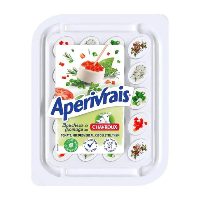 3480341002579 - Apérivrais - Fromages de chèvre saveur provençale