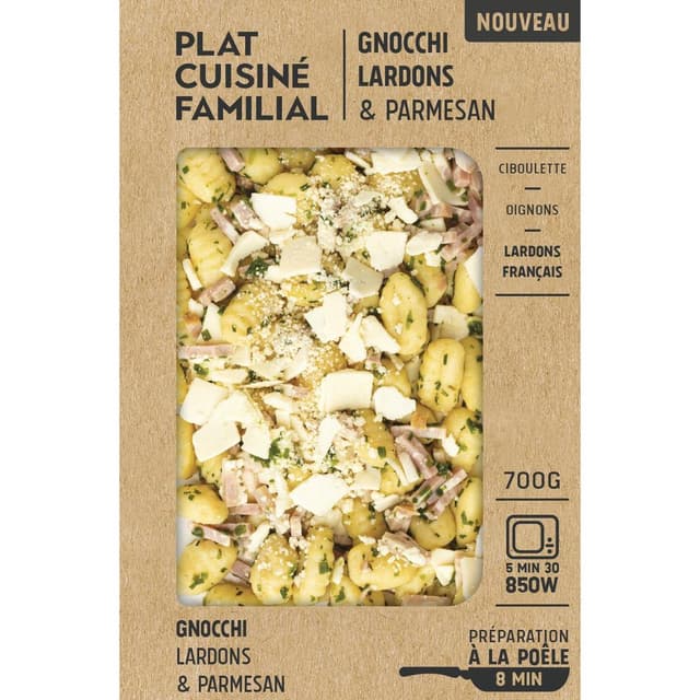 3700009282779 -  - Gnocchi Lardons et Parmesan
