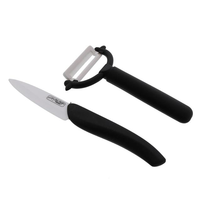 3219334603079 - Jean Dubost -  Lot office 8 cm avec étui de protection lame + éplucheur 