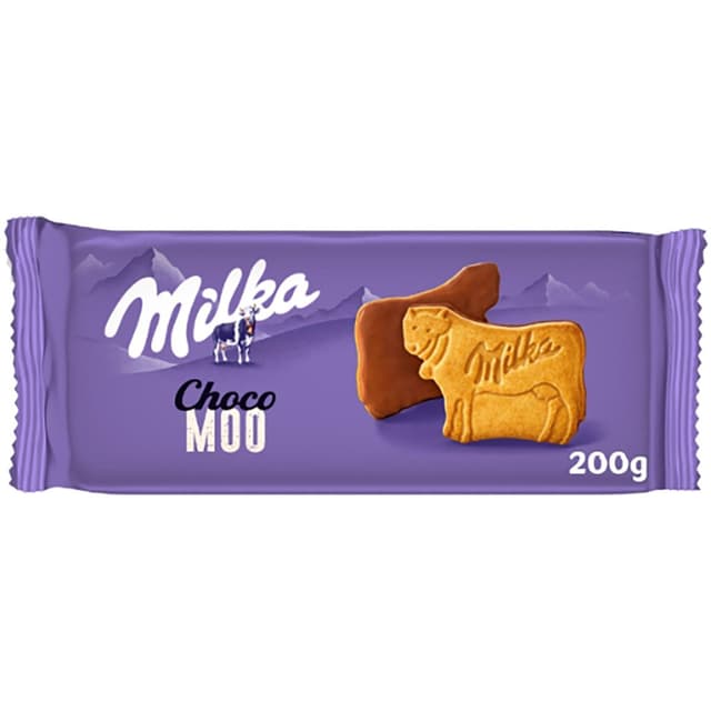 7622300503079 - Milka - Biscuits nappés au chocolat au lait Choco Moo