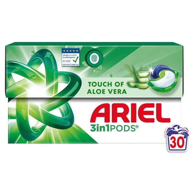 8700216684279 - Ariel - Lessive Capsules 3en1 Pods Touch of Aloe Vera
