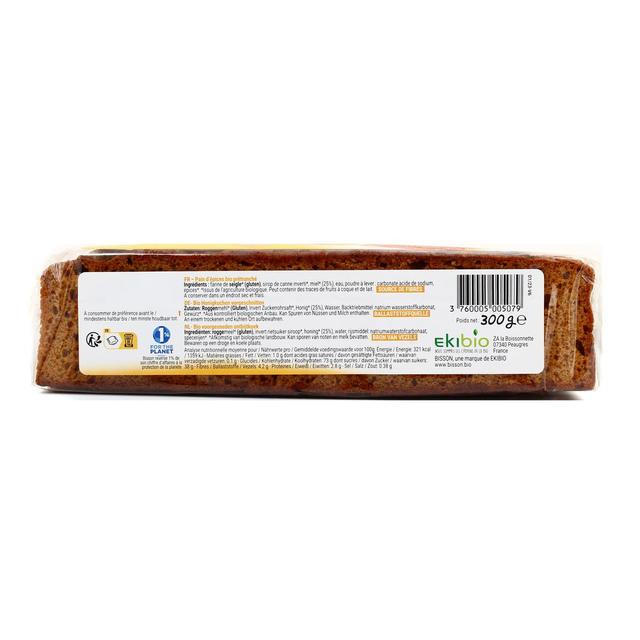 3760005005079 - Bisson - Pain d'épices Naturmiel prétranché, bio