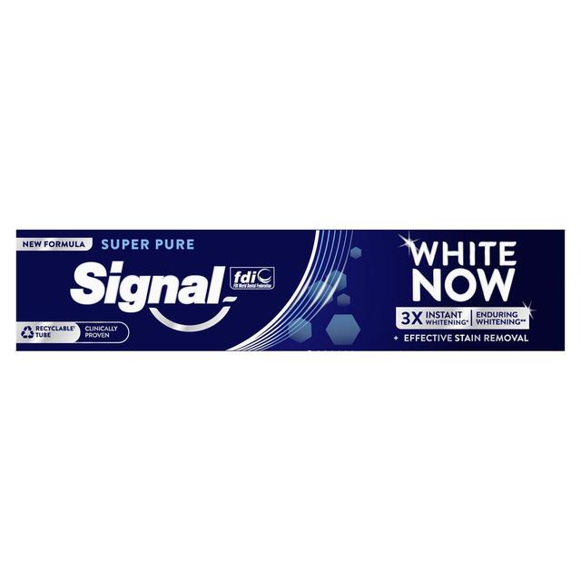 8720181327179 - Signal - Dentifrice blancheur Super Pure White Now 