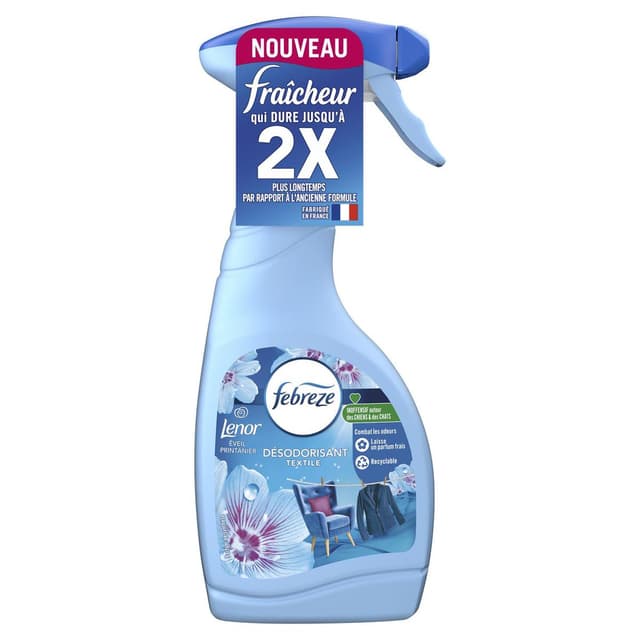 8006540897379 - Febreze - Désodorisant textile Lenor éveil printanier