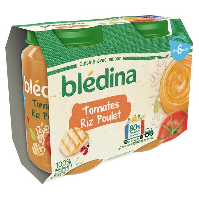 3041091677679 - Blédina - Tomate Riz Poulet Pot Bébé Dès 6 mois