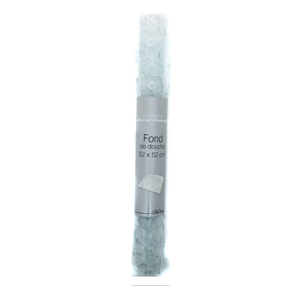 3526780967779 - Douceur D Interieur - Fond de douche galet transparent 