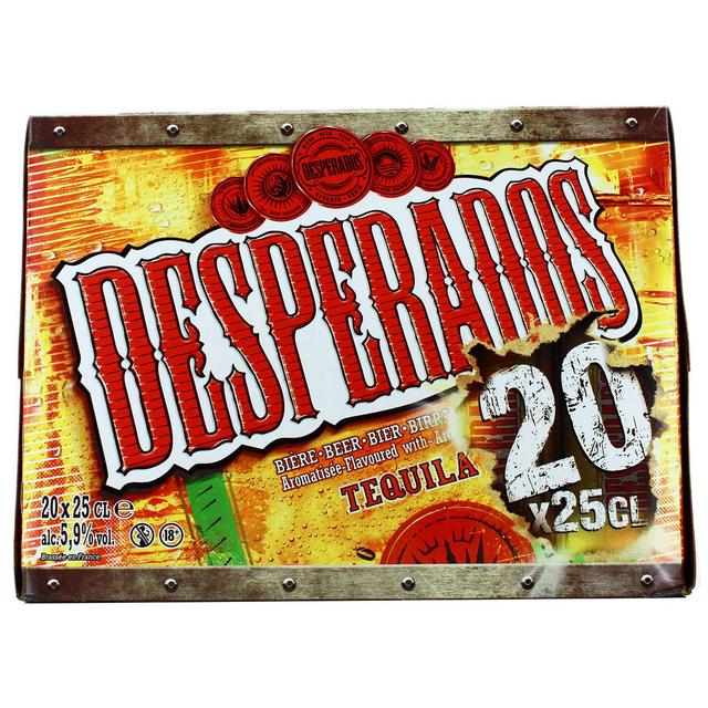 3119780250080 - Desperados - Bière aromatisée à la tequila 5.9°