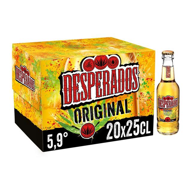 3119780250080 - Desperados - Bière aromatisée à la tequila 5.9°