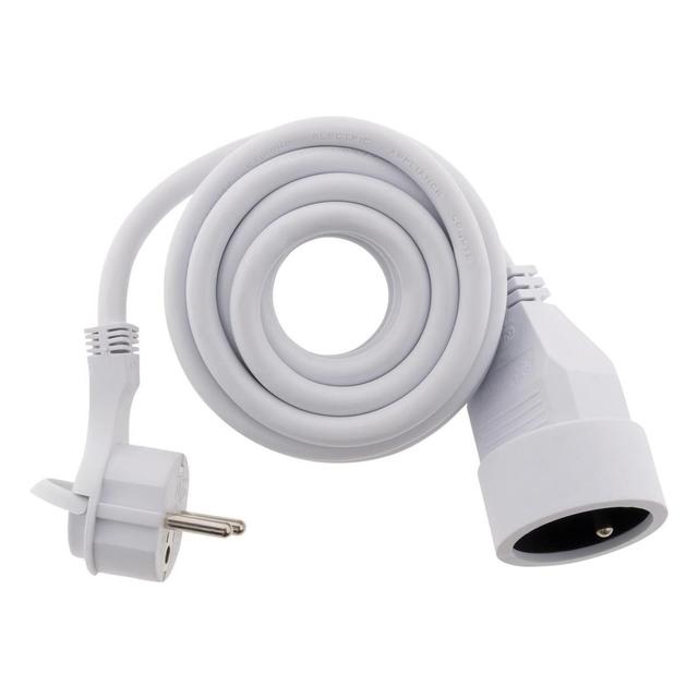 3545411920280 - Zenitech - Prolongateur électrique 16A 2 P+T avec fiche plate