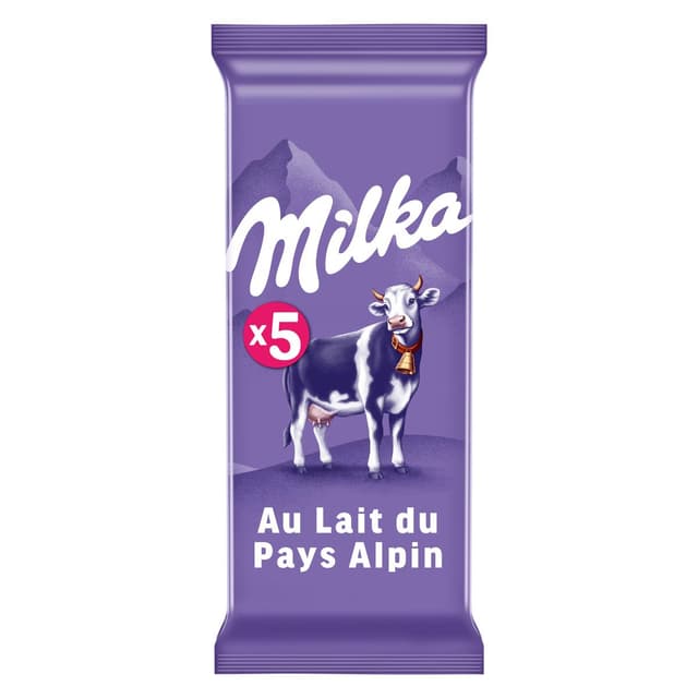 7622210720580 - Milka - Tablette de chocolat au lait du Pays Alpin