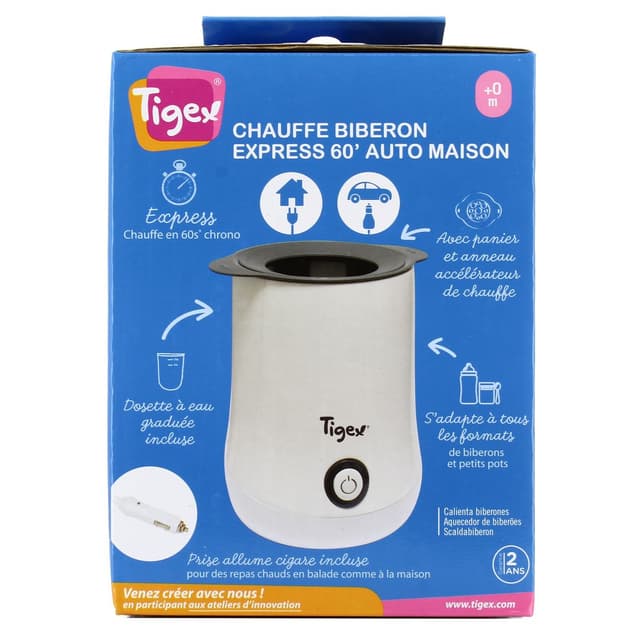 3159921221180 - Tigex - Chauffe Biberon Express 60s Auto Maison