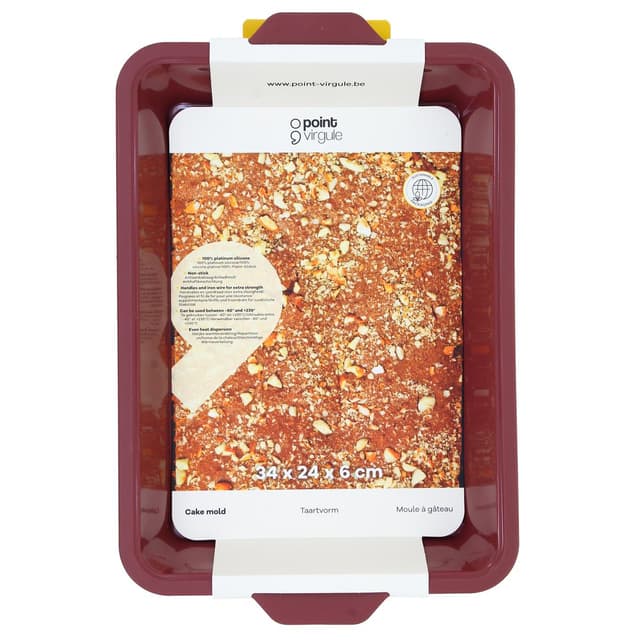 5404035721780 - Point virgule - Moule à gâteau rectangulaire Vintage Marron