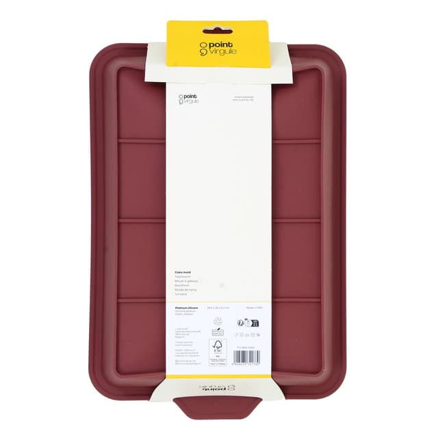 5404035721780 - Point virgule - Moule à gâteau rectangulaire Vintage Marron
