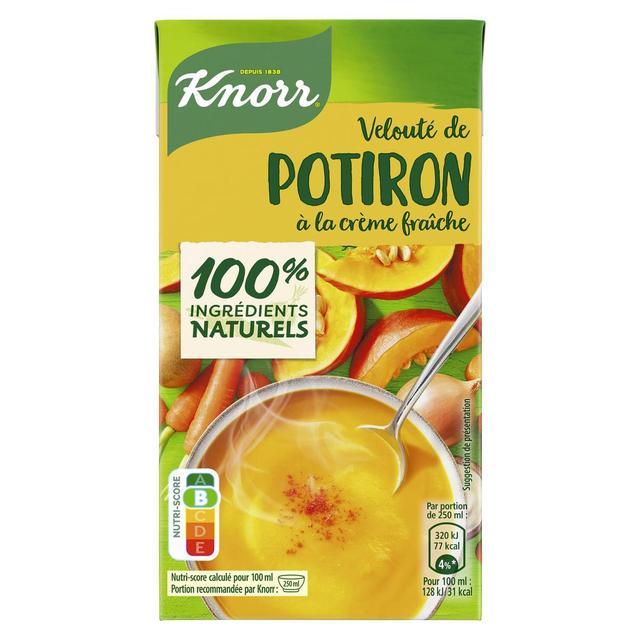 8710908962080 - Knorr - Soupe Velouté de potiron à la crème fraîche