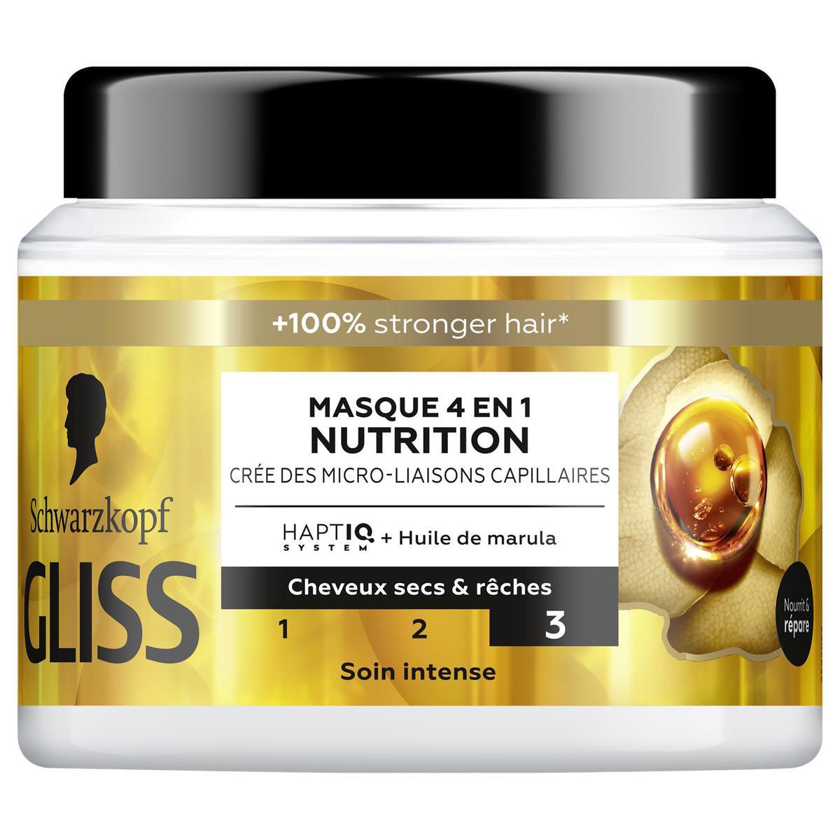 3178041362580 - Schwarzkopf - Gliss - Masque nutrition 4 en 1