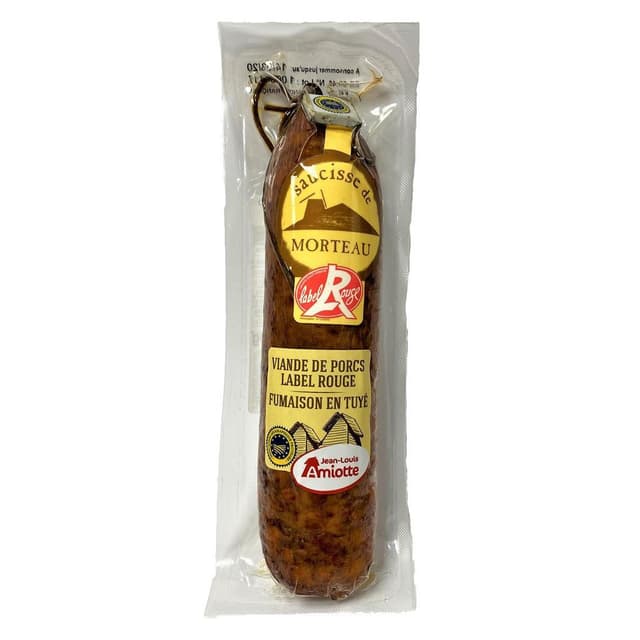 3333420004080 - Jean-Louis Amiotte - Saucisse de Morteau Label Rouge
