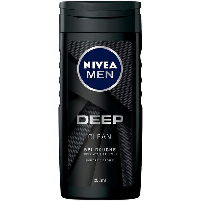 4005900514080 - Nivea Men - Gel douche homme corps,visage & cheveux deep clean